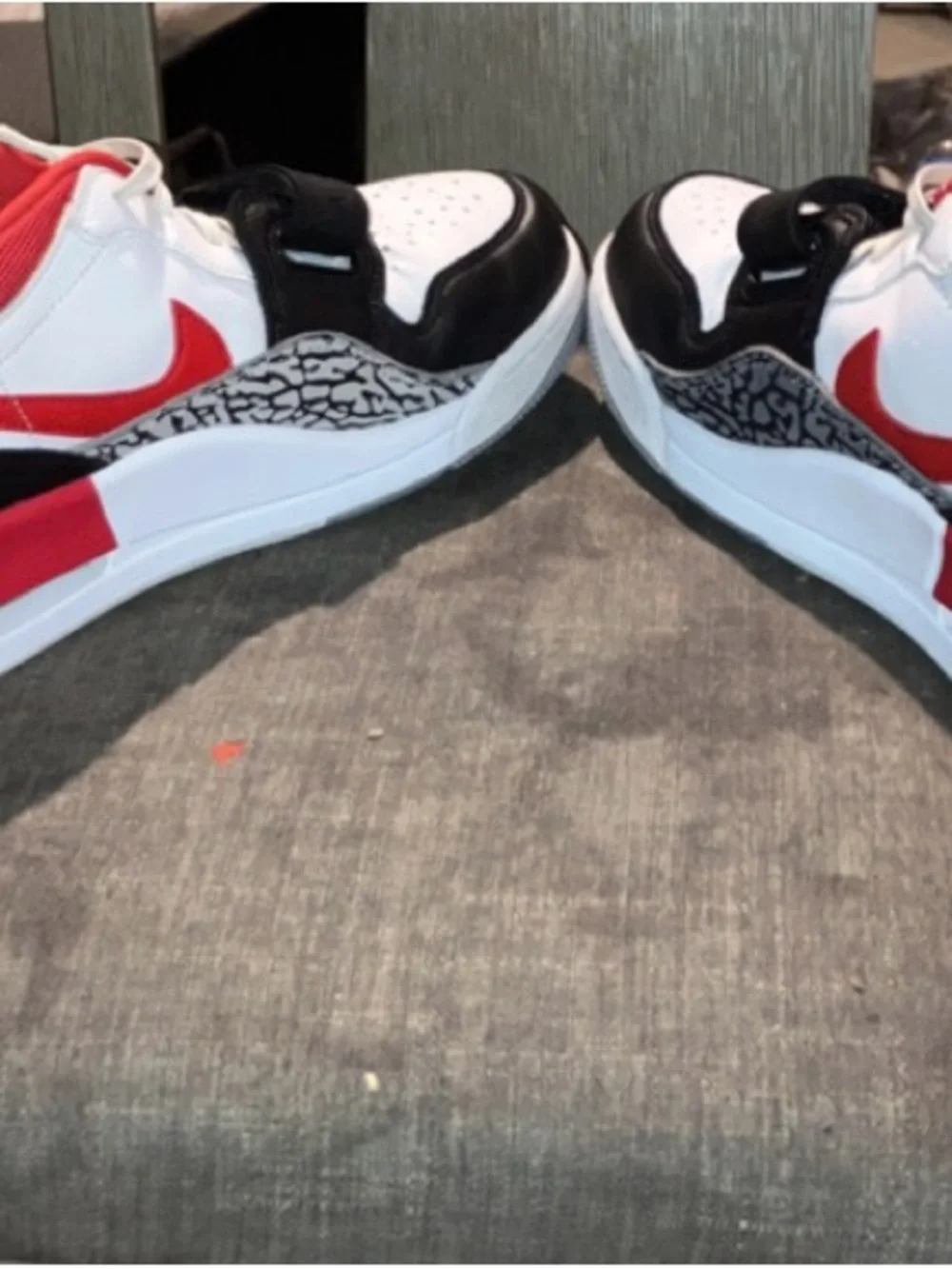 Jordan 312 legacy low top fire red